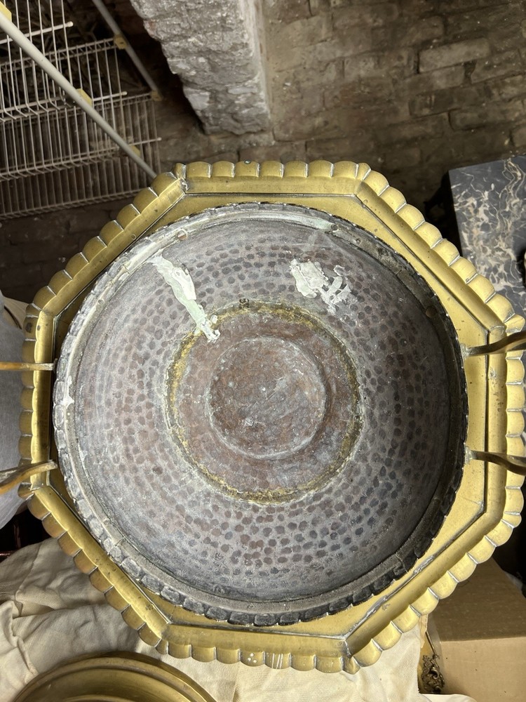 Beautiful Vintage Brass Middle Eastern Brazier