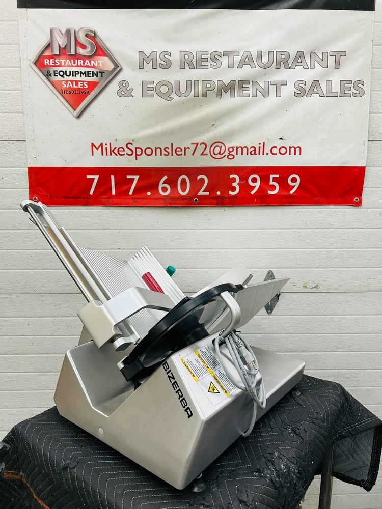 Bizerba 2017 GSPH Manual Deli Slicer Fully Refurbished Tested Working!