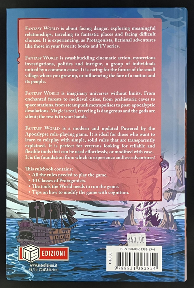 Fantasy World RPG Corebook - MS Edizioni