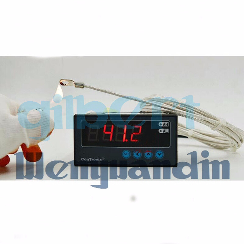 PT100 PT1000 Temperature Transmitter Sensor Terminal Thermal Probe Waterproof