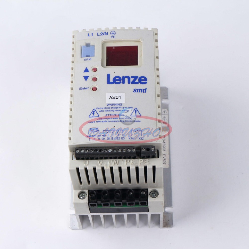 Used One Lenze ESMD751C4TXA frequency converter
