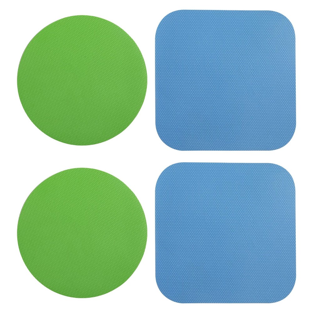 LUTER 4pcs Jar Opener, Rubber, Multi-function Silicone Bottle Opener for Seni...