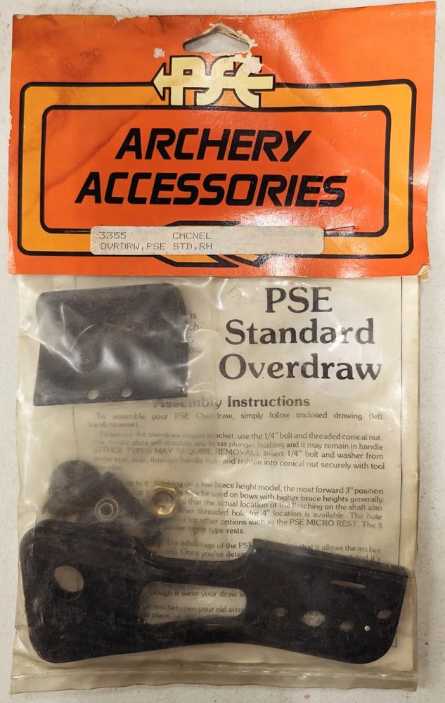PSE Archery Accessories PSE Standard Overdraw, RH, CMCTEL, #3355