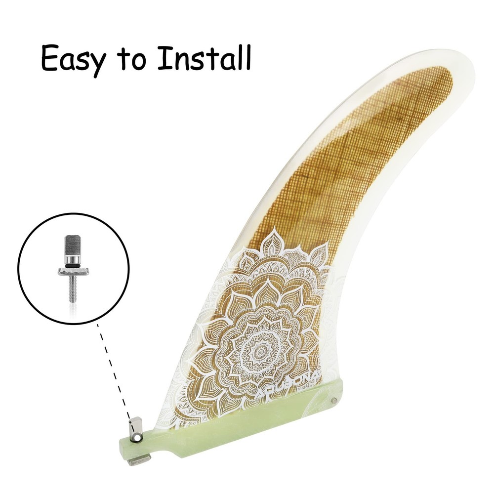 Surfboard Longboard Fin 9 Inch Single Fin RB-025