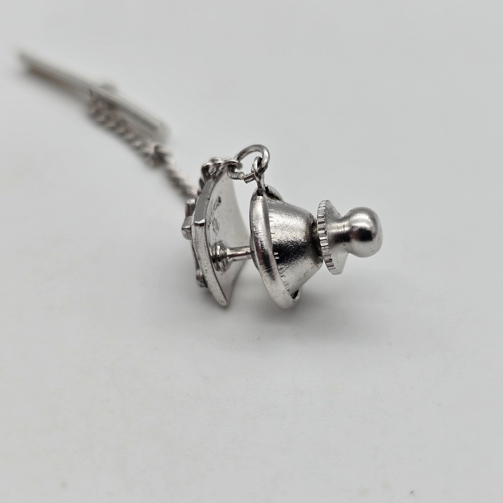 Vintage Freemason Sterling Silver Lapel Pin