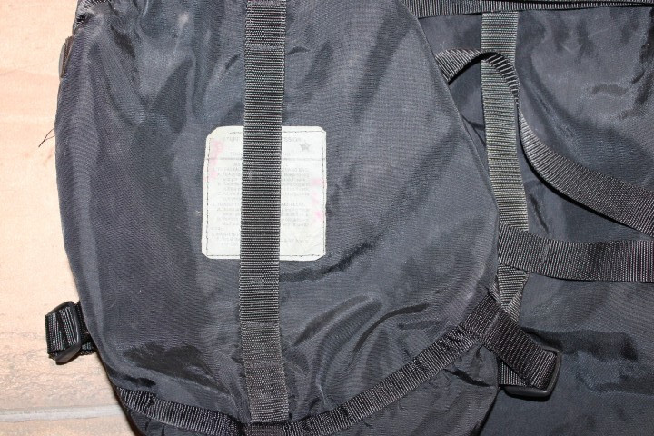 US Military Issue 9 Strap Compression Black MSS Sleeping Bag Stuff Sack Bag C22