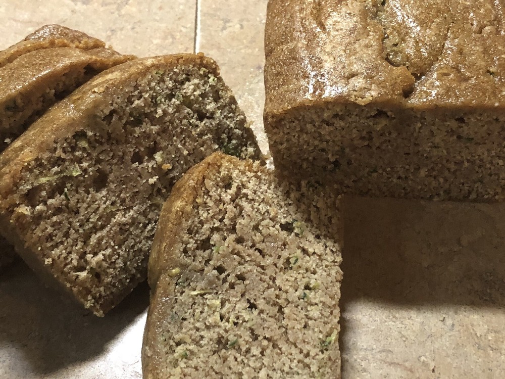 Zucchini Bread Over 1 Pound!