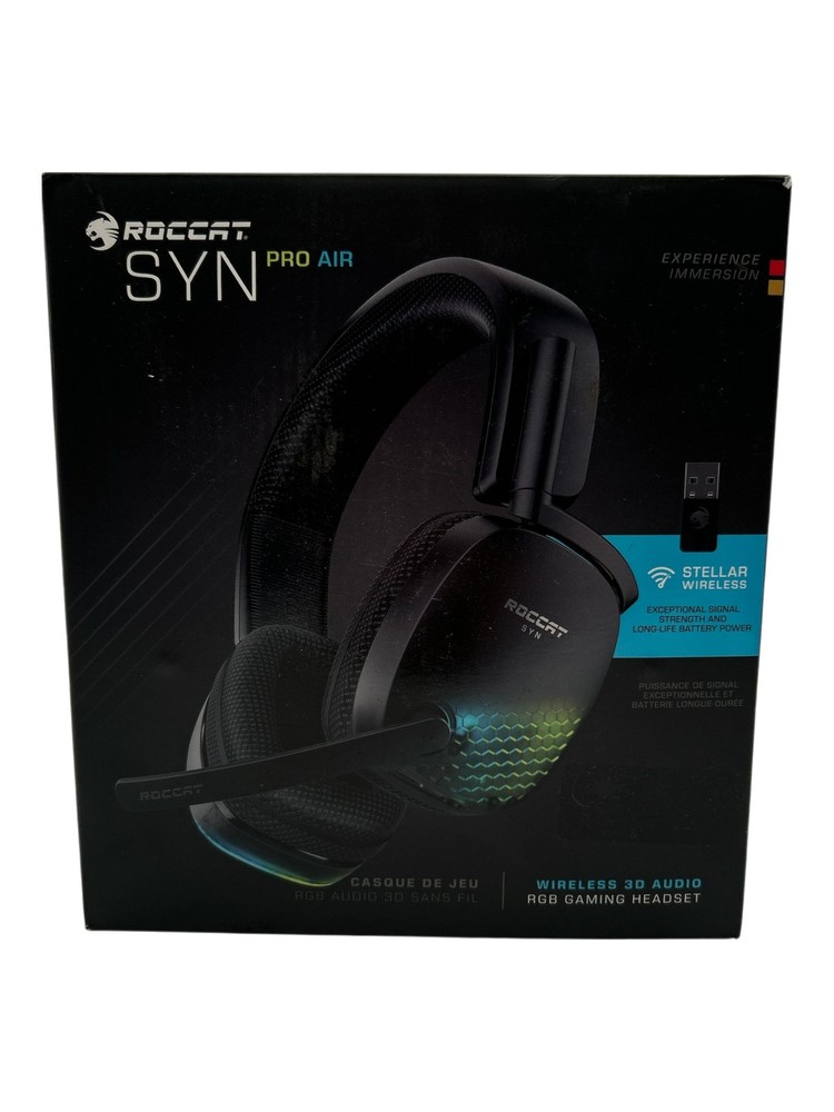 ROCCAT Syn Pro Air Wireless Headset Black