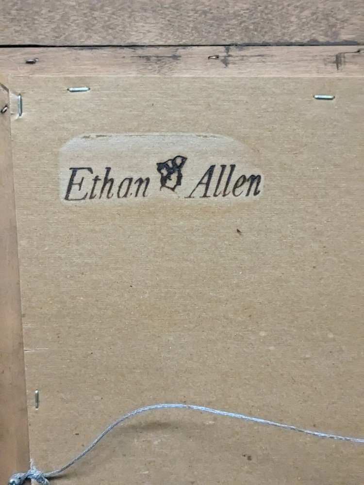 Ethan Allen Heirloom Maple Nutmeg Wall Mirror