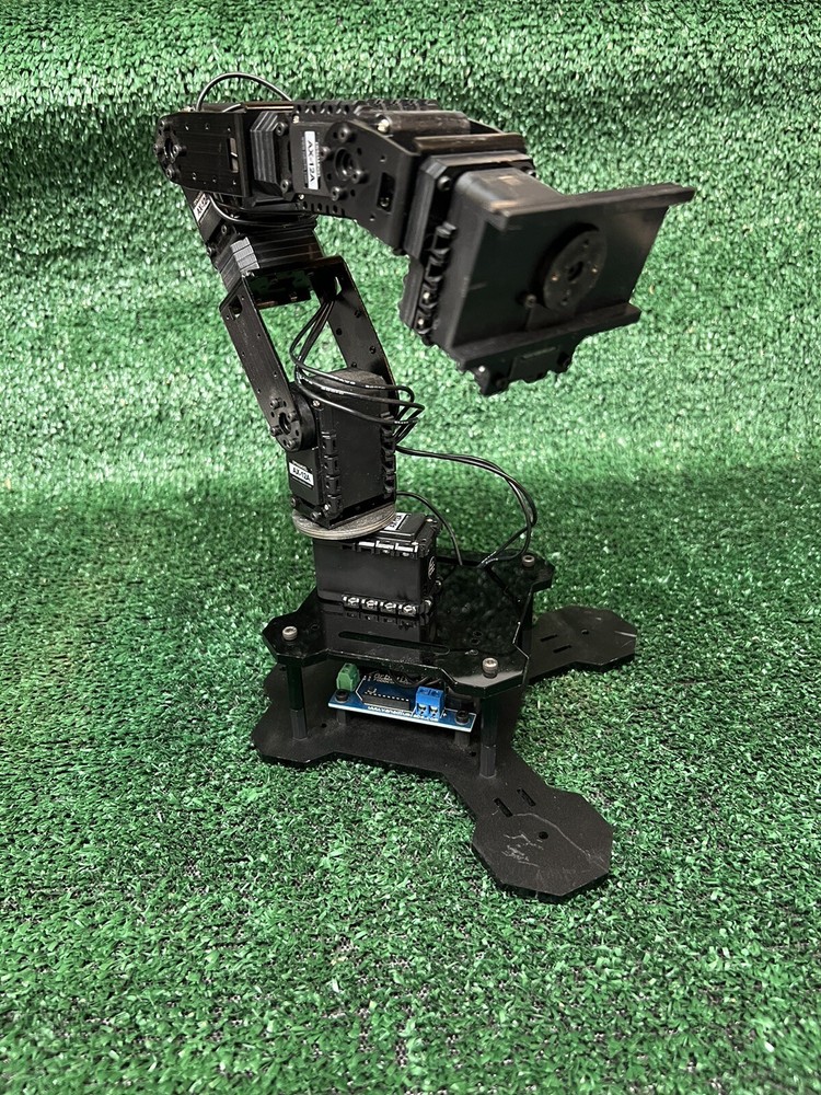 ROBOTIC ARM with Arbotix-M and Dynamixel AX-12A Servos