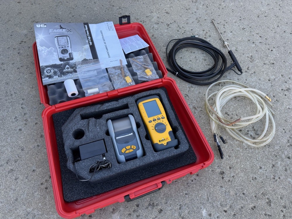 UEI C155 Eagle 2X Extended Life Combustion Analyzer System Kit Complete!