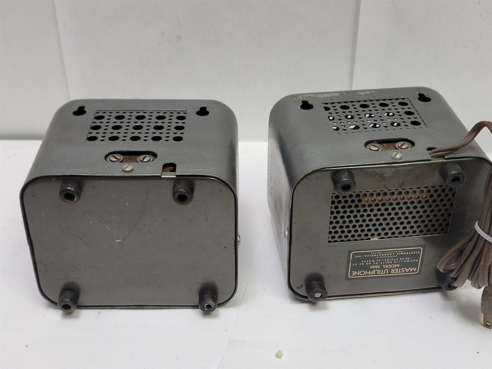 Electronic Laboratories Master Utiliphone Model 2660 Intercom Set - Vintage