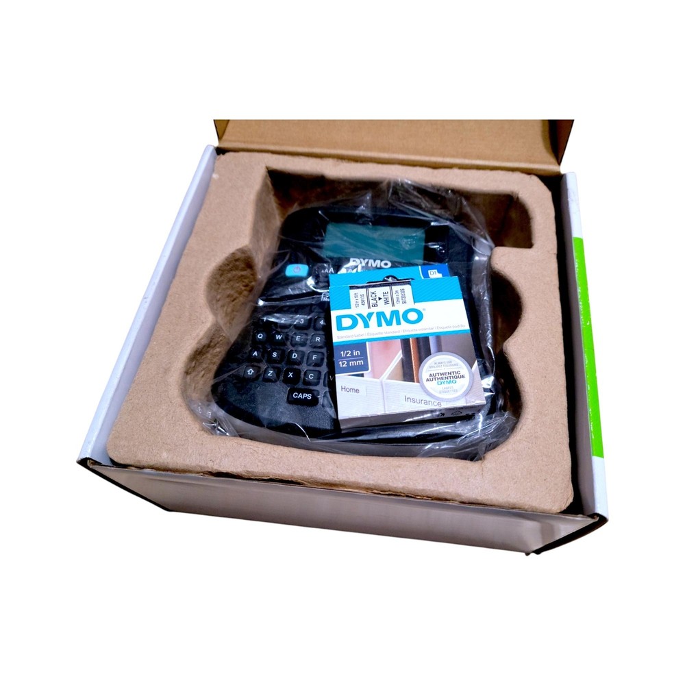 Dymo Black LabelManager 210D Label Maker Desktop QWERTY Keyboard