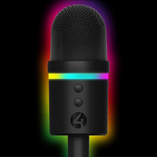 PC Accessory: 4Gamers Light Up Streaming Microphone [New ] Playstation 5