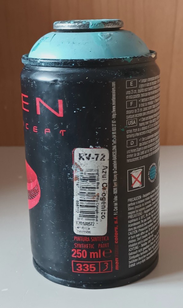 Vintage Montana Spray Can Alien Empty
