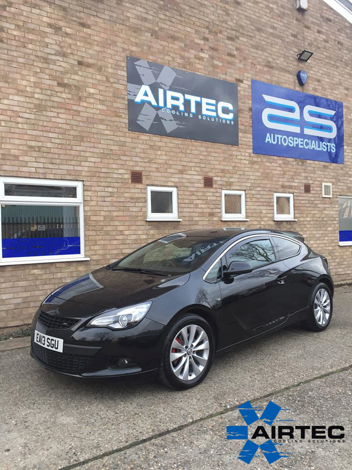 AIRTEC FMIC front mount intercooler Performance Upgrade for Astra 1.4 GTC