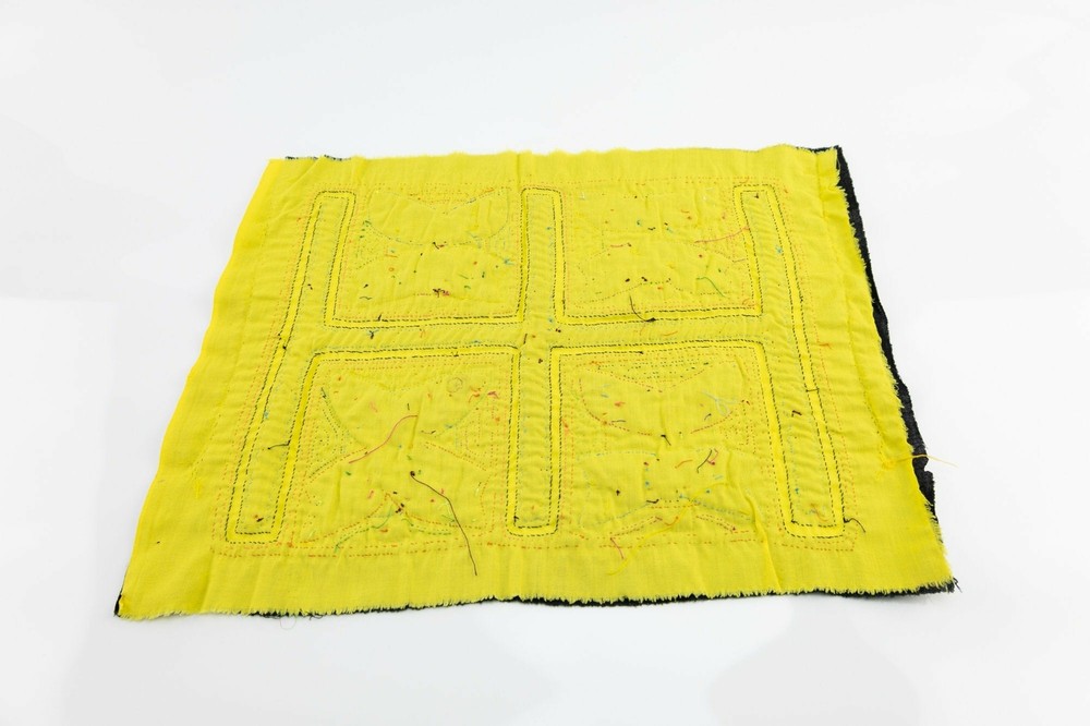 Hand Stitched Panama Mola Snout Textile