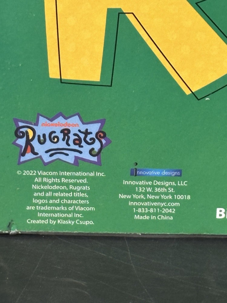 Rugrats Reptar Binder