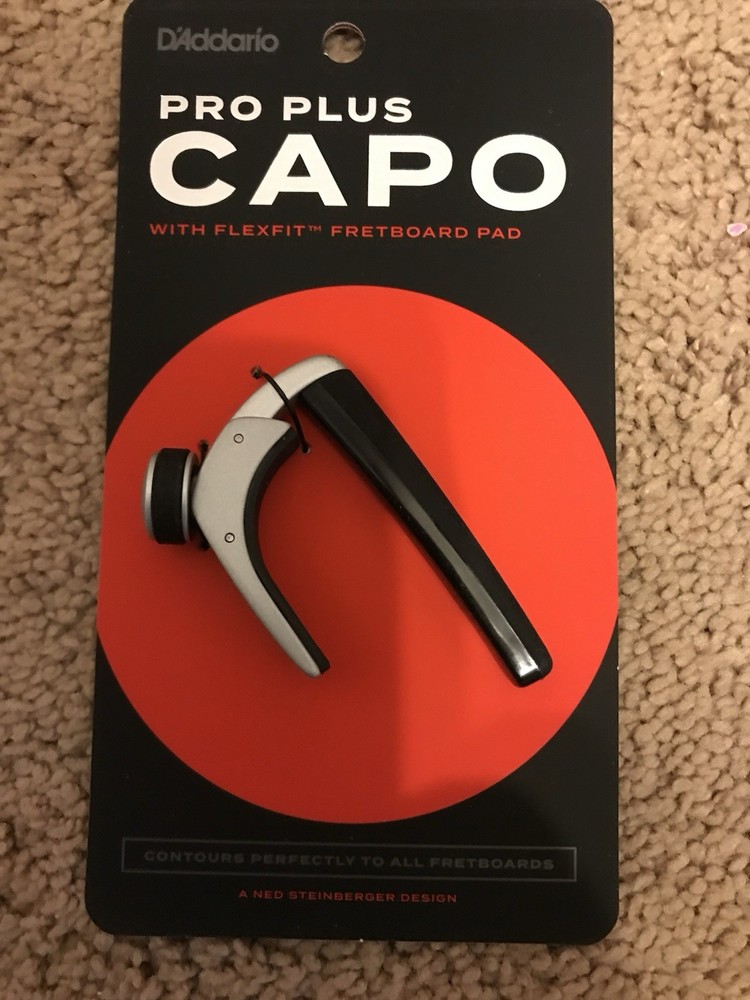 D'Addario Pro Plus Capo - Black