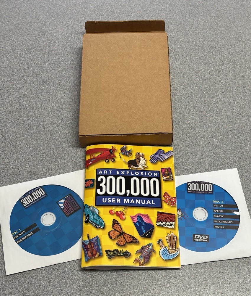 Art Explosion 300,000 Premium Image Collection [CD-ROM] PC