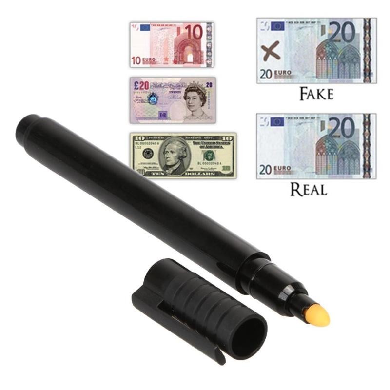 Currencies Authenticity Tester Pen with Distinctive Ink Characteristics