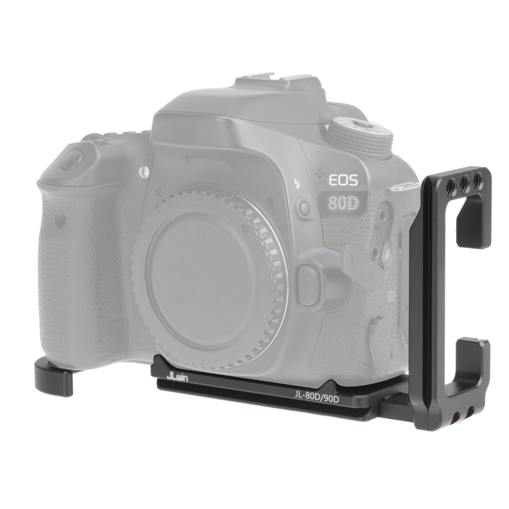 Vertical Quick Release Plate L Bracket for Canon 70D 80D 90D Camera Arca-Tripod