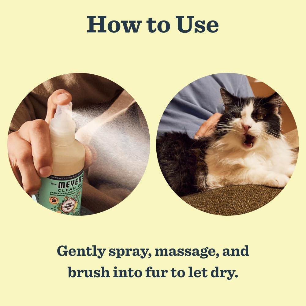 Clean Day Cat Deodorizing Spray, Sweet Chamomile Scent, 8oz