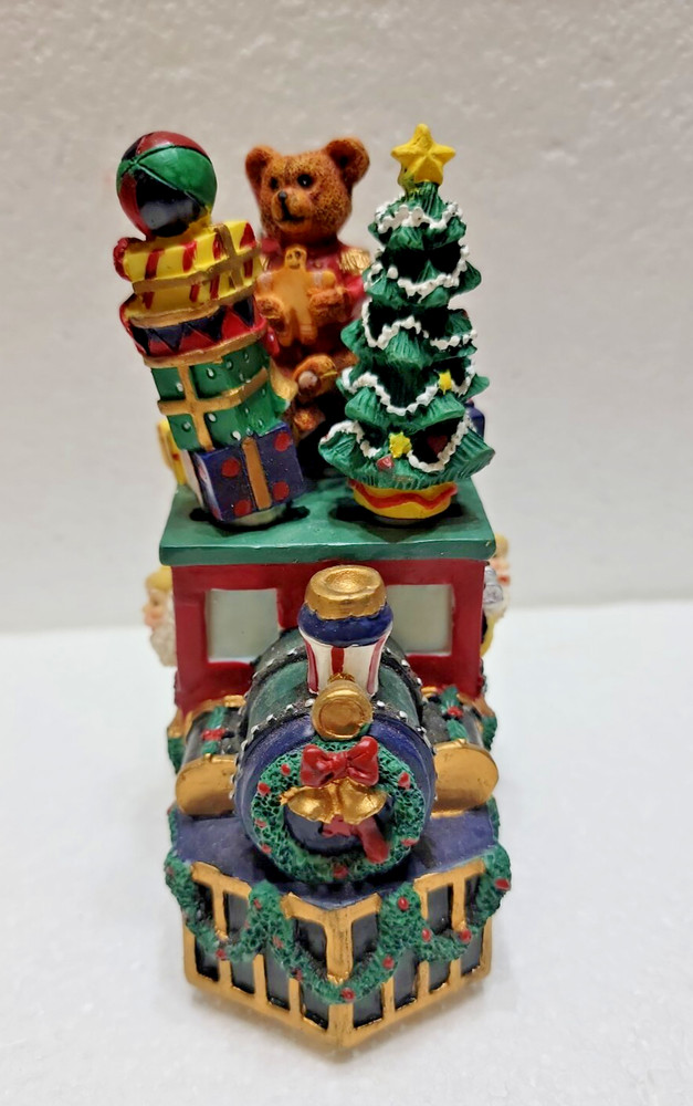 4 Holiday Characters Spreader Set Train Tree Bear Snowman Santa (C9)