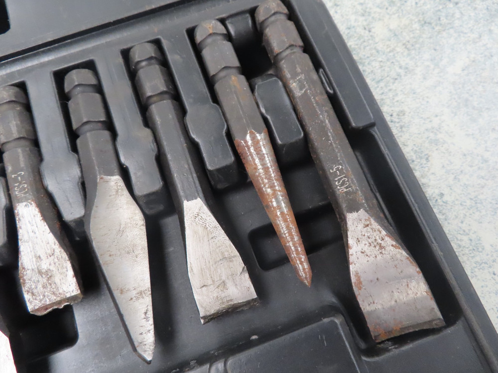 MAC Tools PCS1000K PCS1-1 13pc Interchangeable Punch & Chisel Set W/Case (54292)