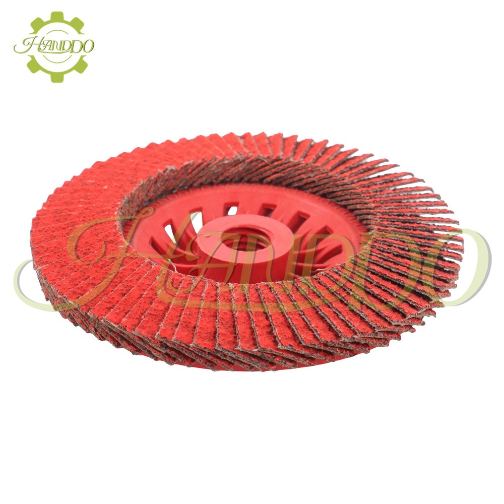 10Pack 4-1/2"×7/8'' T29 40 Grit Ceramic Discs Work with Universal Angle Grinders
