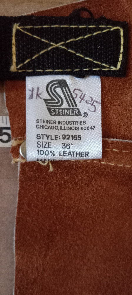 Steiner Leather Apron #92165 - NOS