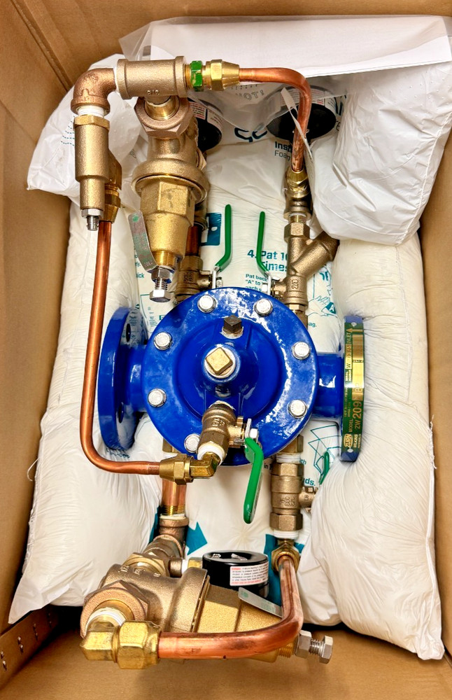 ZURN 112-ZW209BP Pressure Reducing Valve w/ Low Flow Bypass 1-1/2" Flanged (NIB)