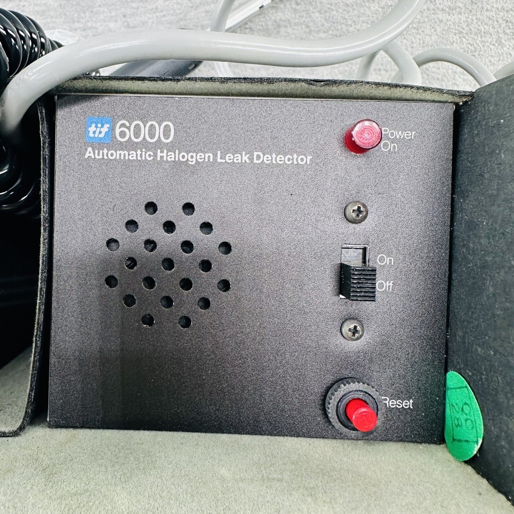 TIF 6000 - Automatic Halogen Leak Detector In Leather Carrying Case R