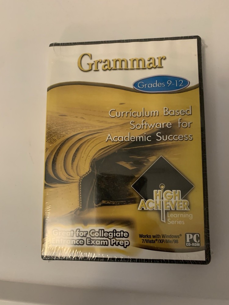 New Pc Treasures High Achiever Grammar Sealed