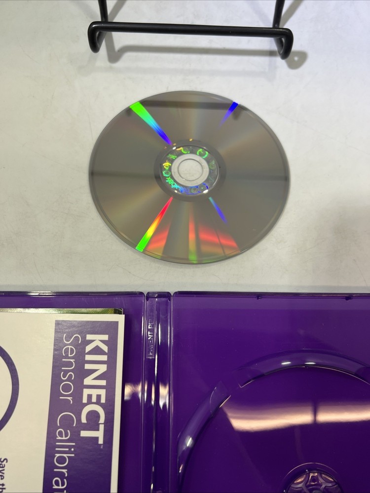 Microsoft Xbox 360 Kinect Sensor Bar W/6 Games Tested Bundle Lot #ML3