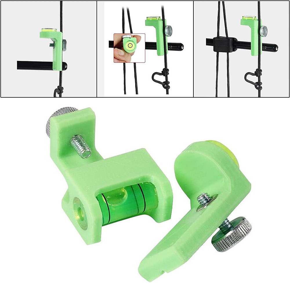 Compound Bow Archery String Level Combo Kit Nock Tuning Mounting Snap Hunting