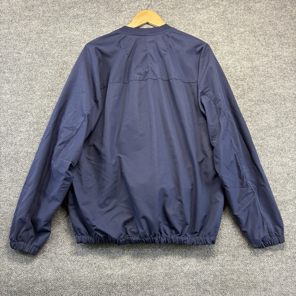 Footjoy Jacket Men Large Blue Pullover Long Sleeve Golf Windbreaker