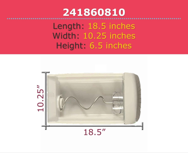 Ice Container Compatible with Electrolux Frigidaire Refrigerator 241860810