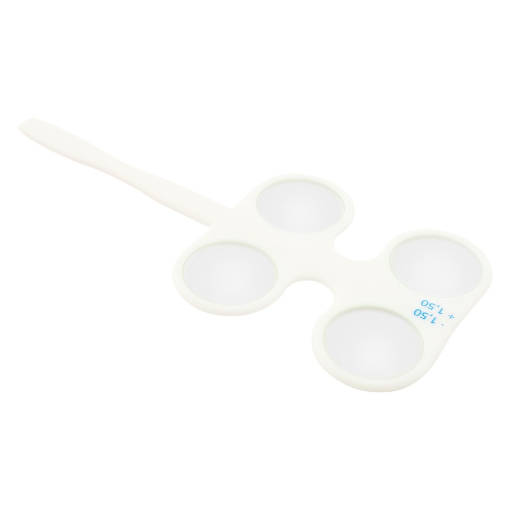 For Lens Confirmation Test Tools Optical Flipper Optometry Plastic Flip White