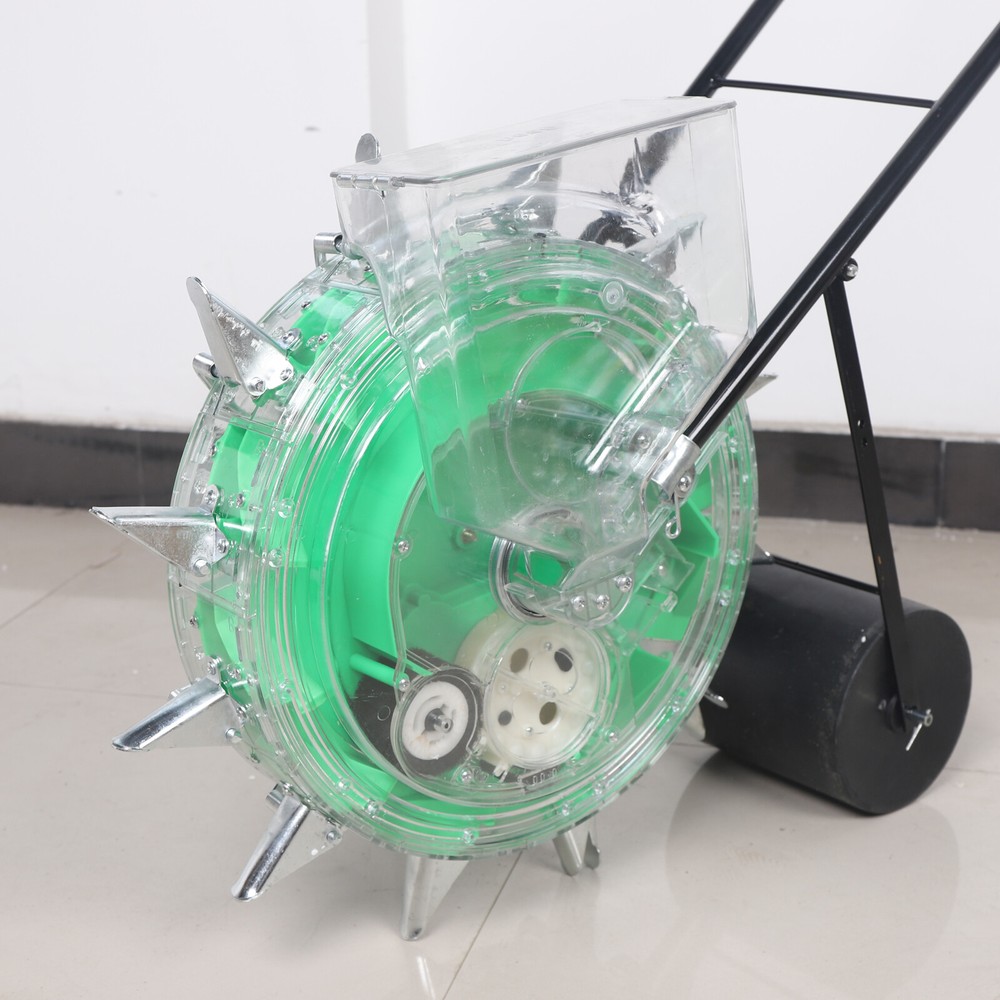 Seeder Machine Hand Push Roller Manual Soy Corn Carousel Precision Seeding Tool