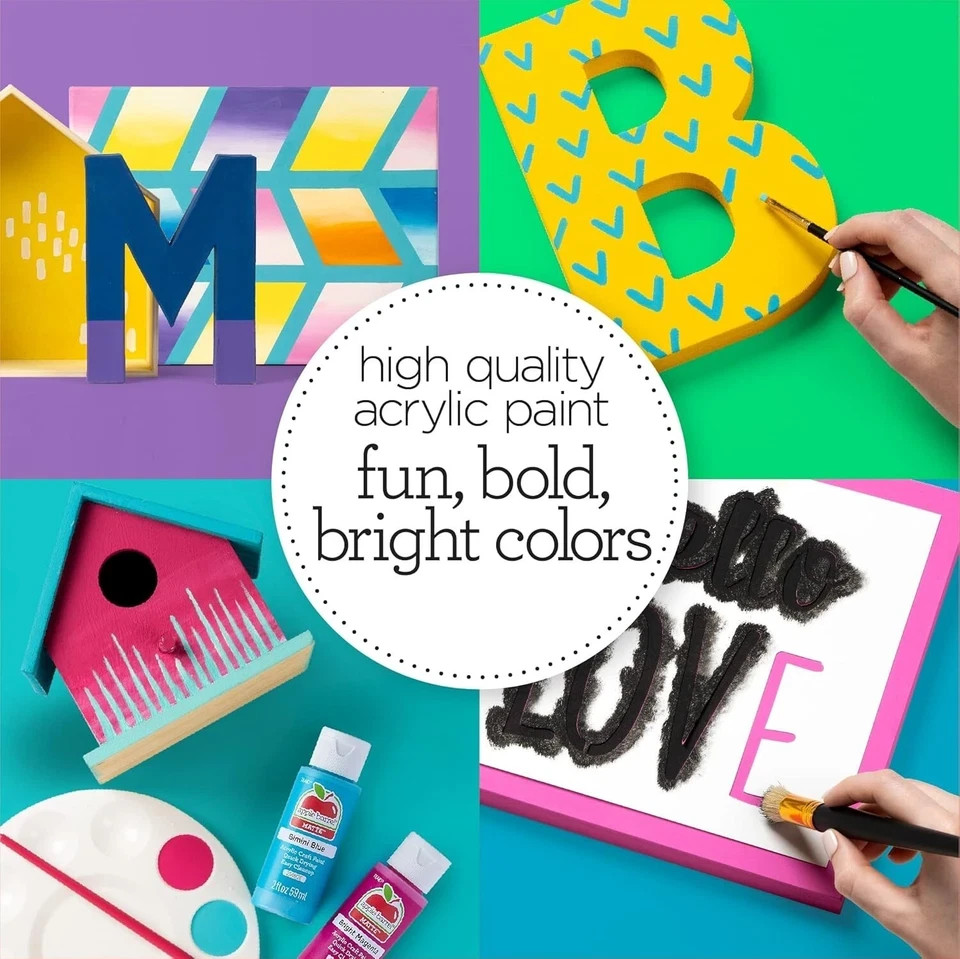 Apple Barrel Pink Eraser Paint