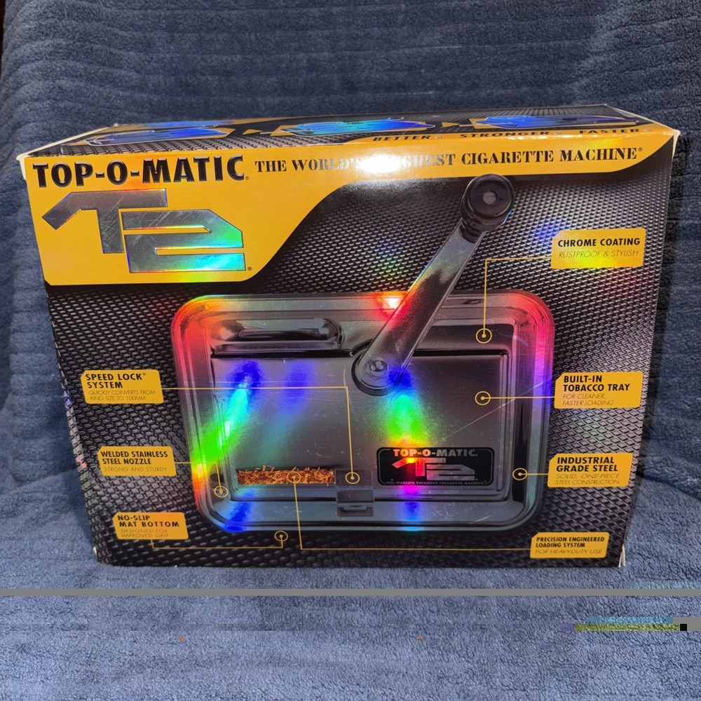 Top-O-Matic Cigarette Machine Original Box