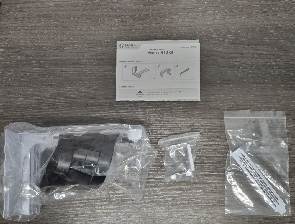 Lian Li O11 Dynamic EVO Vertical GPU Kit - O11DE-1W White