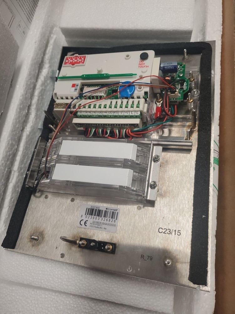 COMELIT 3002XAS INTERCOM PANEL 2 BUTTON Audio STAINLESS NEW