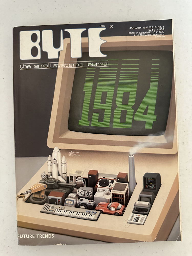 BYTE Small Systems Journal lot 1980s vintage early computers IMB Apple Mac PC