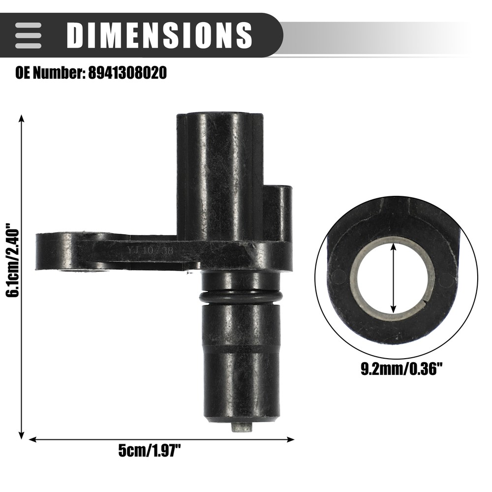 Pack (2) Car Transmission Input Output Sensor for Toyota Corolla XRS 2.4L 2009