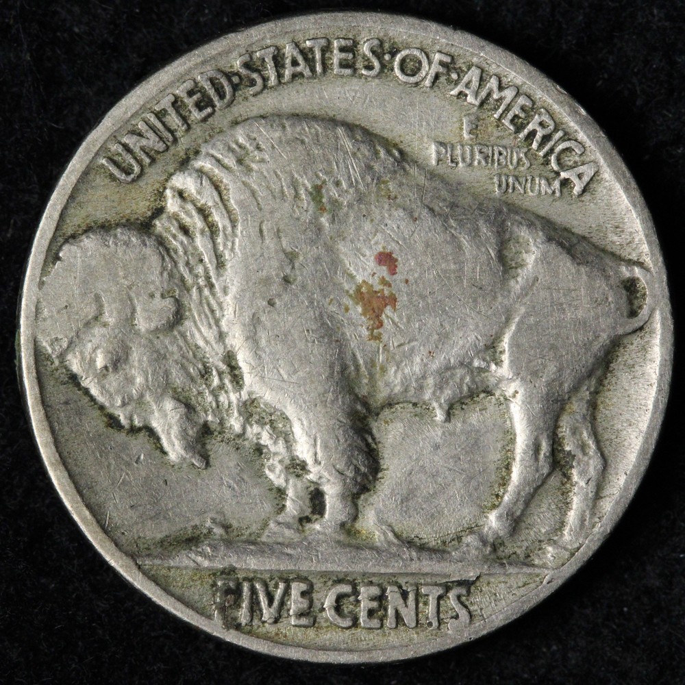 1918 Buffalo Nickel VF E175 GAM