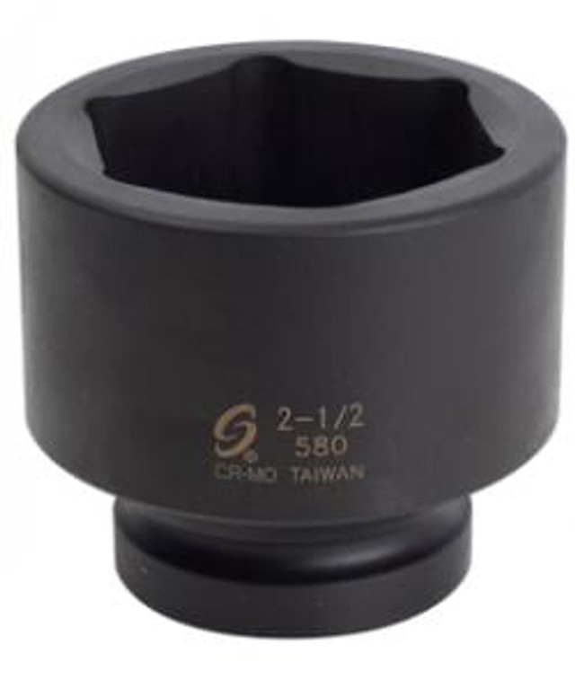 Sunex 1" Drive 2-1/2" Impact Socket (580)