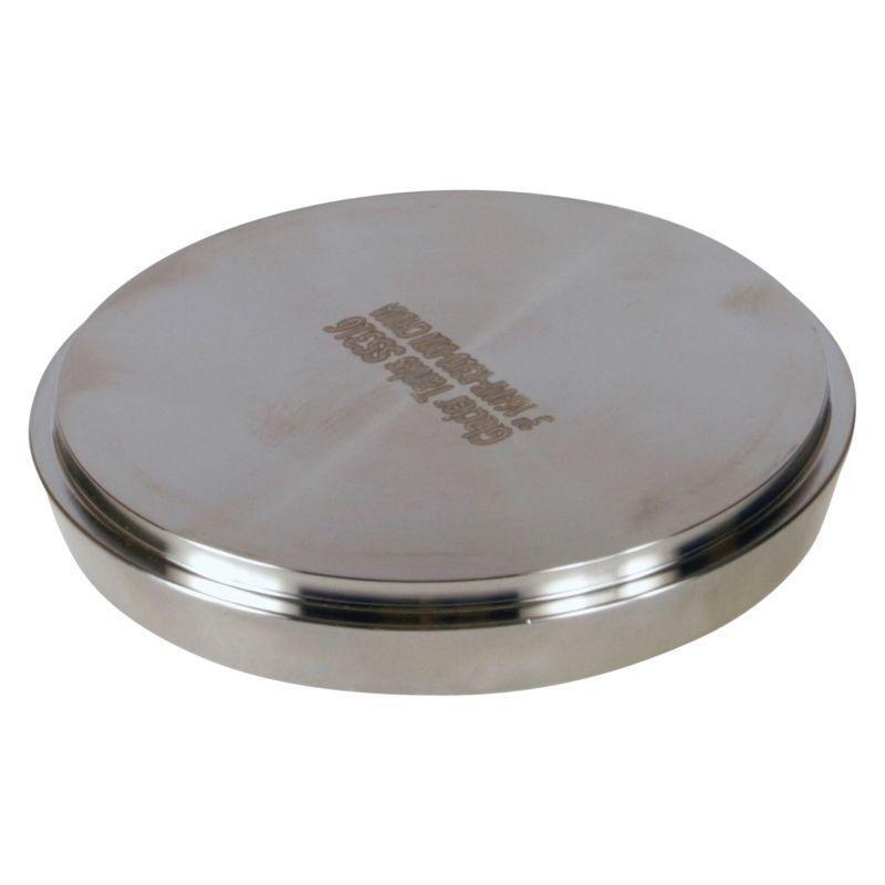 DIN Blank Cap | 80mm (3 inch) Sanitary SS304