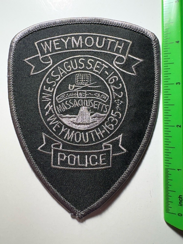 Weymouth Massachusetts Police Patch